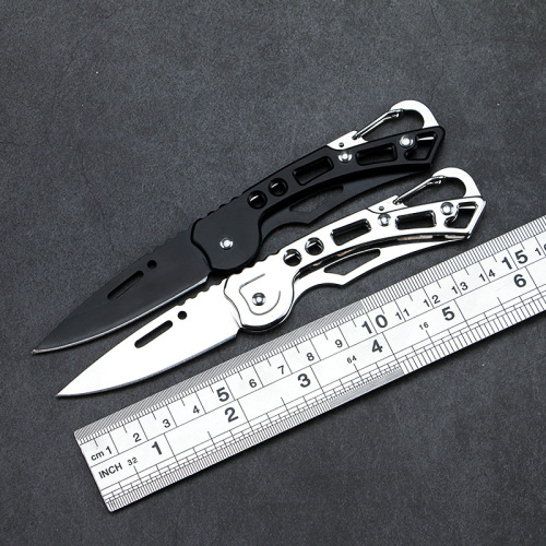 Outdoor foldable small knife, stainless steel fruit knife, EDC keychain pocket knife, multi-functional pocket knife