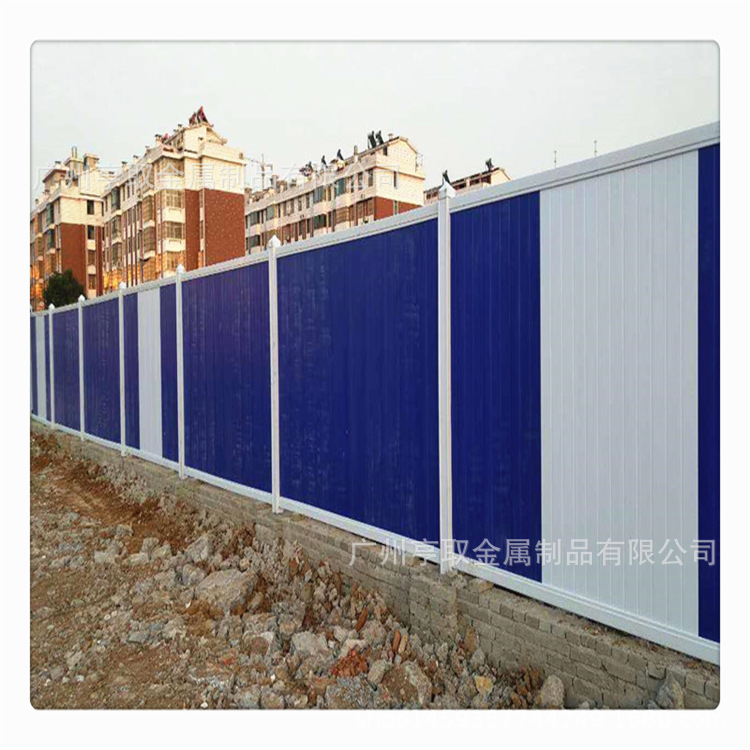 厂家直销 彩钢夹芯板围挡工程泡沫施工围挡 钢围挡大量现货