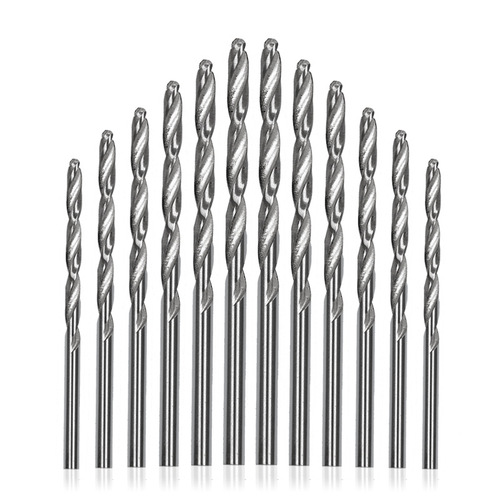 Round shank twist drill wholesale high speed steel titanium plated twist drill bit straight shank drill bit 10pcs/25pcs drill bit