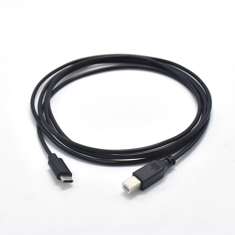 1 m high speed USB-C USB 3.1 type-c to standard Type B printer hard disk box adapter cable TC31