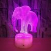 LED night light, atmospheric table lamp, 3D, Birthday gift