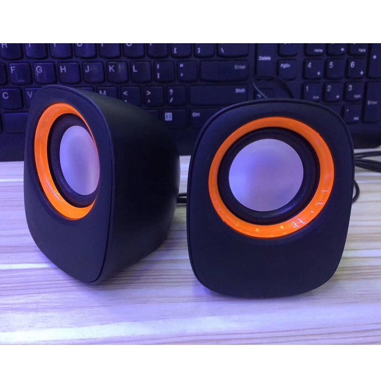 Mini Altavoz 2.0 para Laptop – Parlante Portátil Tipo Huevo Subwoofer