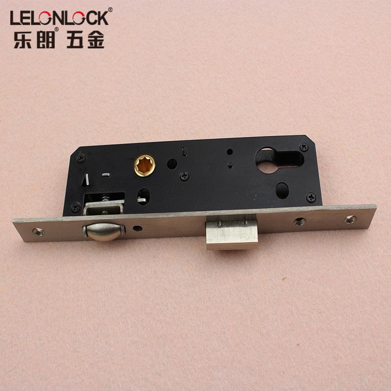 Acero inoxidable 3585 agujero distancia táctil grano cuerpo de bloqueo mecánico a prueba de viento cerradura dividida cuerpo exportación Sudeste de Asia accesorios de bloqueo