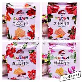 批发休闲食品乐缇思经典系列淮山苏打饼438克12包一箱 下午茶点心