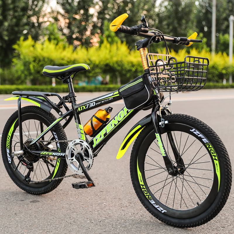Road Bike Bicycle 20inch Mountain Bike with Gears for Children Aged 8-15 Years Old Mountain Bike