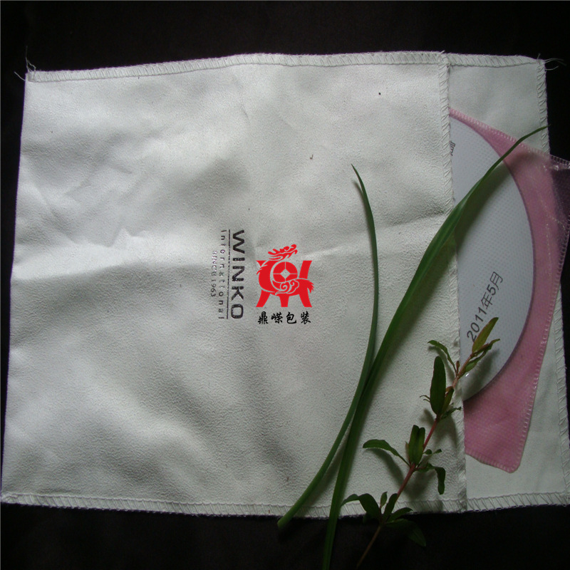 厂家优惠定做信封折叠袋抽绳单面磨毛麂皮绒布袋双面鹿皮绒收纳袋