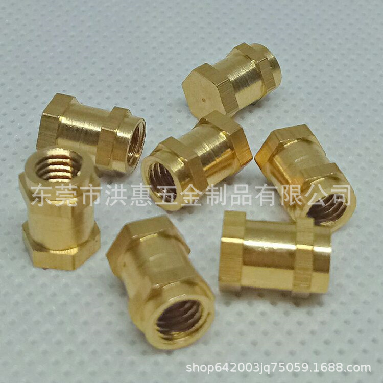 厂家产六角铜螺母 开槽铜螺母批发 铜螺母M5*10*8 铜花母 哪家好