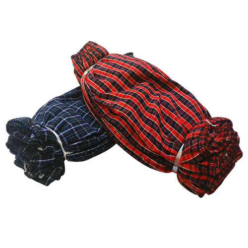 Pure cotton plaid sleeves for women, pure cotton sleeves, thickened, loose, tight, wear-resistant, kitchen labor protection, pure cotton sleeves, sun protection sleeves