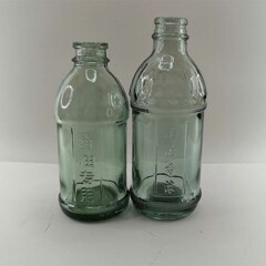 旧式の小さい粉砕のガソリンの瓶の500mlは蓋の麻の油のガラス瓶のサイズを持ってゴマ油の専用の瓶の空の瓶を詰めます。