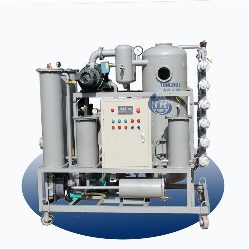 ZJR绝缘油脱色提高介损变压器油再生双级真空净油机