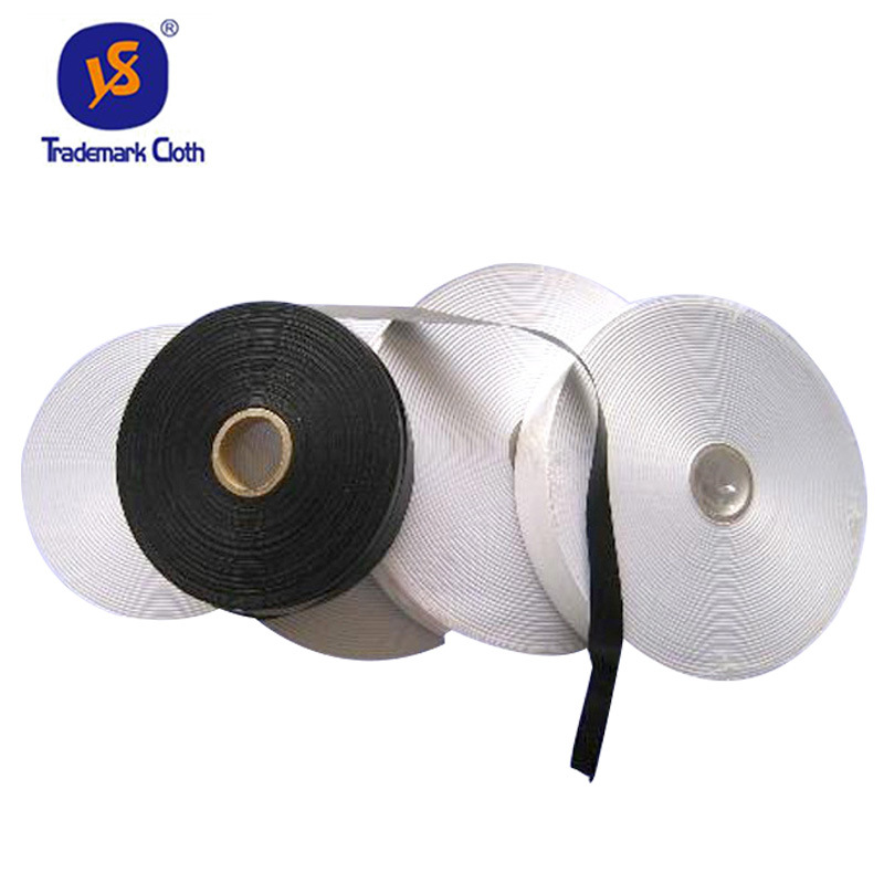 厂家直销 商标单面压边丝带印刷材料 布标印刷材料