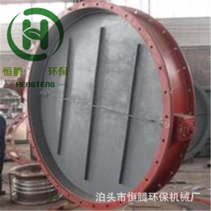 耐磨气动通风蝶阀多叶调节阀碳钢焊接蝶阀手动涡轮蝶阀 除尘配件