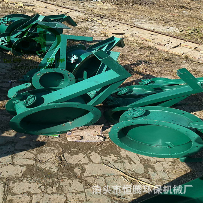 直径2000mm不锈钢通风蝶阀电动冷风阀智能调节型调风阀挡板阀风门