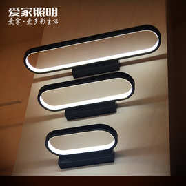 简约铝材LED镜前灯防水雾卫生间浴室梳妆台化妆灯床头酒店壁灯