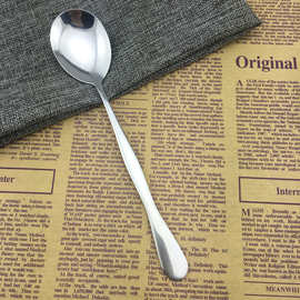 厂家直销石锅拌饭勺 不锈钢勺子 五谷粉勺 学校食堂餐厅可印LOGO