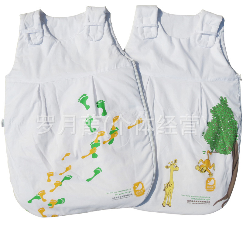 外贸欧美新生儿睡袋 清仓特价婴儿襁褓 防踢被空调房加厚背心睡