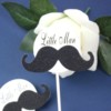 Baked cake decorative handsome beard small man 插 plug -in birthday party dessert table dressing supplies