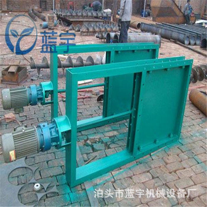 气动插板阀 900*900方口闸阀 不锈钢插板阀除尘器卸灰插板门闸板