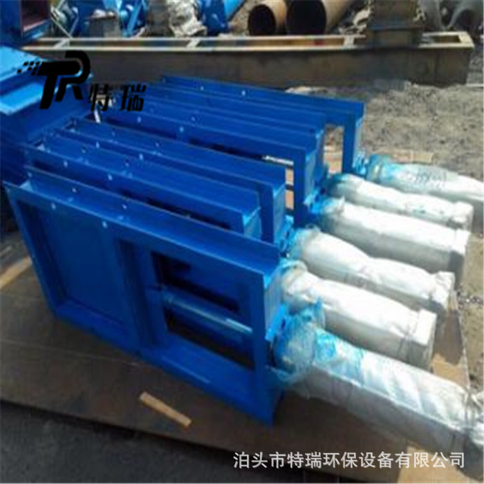 密封气动插板阀 螺旋插板门碳钢不锈钢平板闸板阀400*400卸灰闸门
