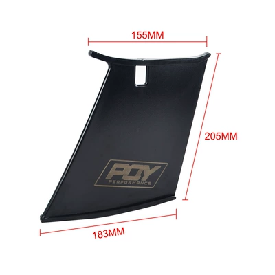 Modified car Subaru spoiler Fixed wind wing