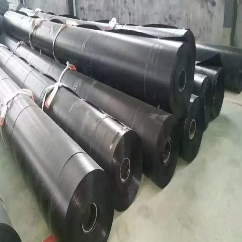 生产供应垃圾场城建土工膜黑色HDPE防渗膜1.5mm双糙面膜