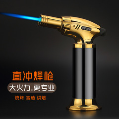 Manufacturer Direct Sales AT600 Metal Spray Gun Welding Gun Igniter Windproof Straight Spray Outdoor Grilling Multi-purpose 1300℃