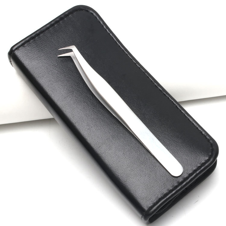 Pinzas para pestañas transfronterizas de acero inoxidable para plantar y injertar pestañas postizas, pinzas florecientes, pinzas de delfines, pinzas de alta precisión, pinzas de plumas doradas