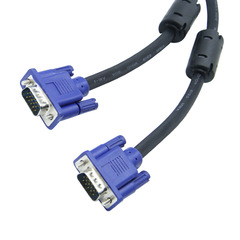 Manufacturer vga cable 3+6 male to male video cable all copper 15 pin vga high definition cable computer monitor connection cable