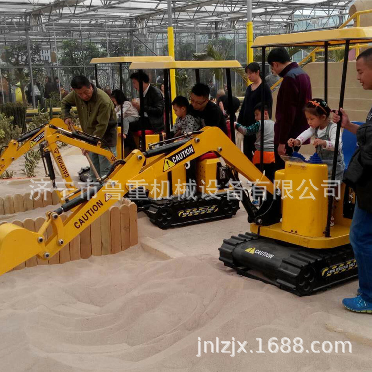 生产360度儿童挖掘机  儿童娱乐360度旋转挖掘机 品质优越