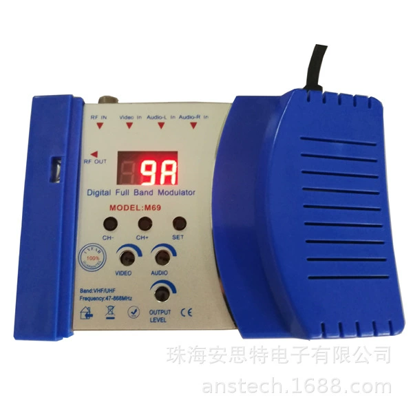Главная Модулятор M69L Австралийская версия AV TO RF модулятор VHF UHF