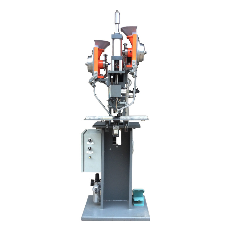 厂家直销全自动塑料四合扣机 五爪钮扣机 牛仔钮扣机（气动式）