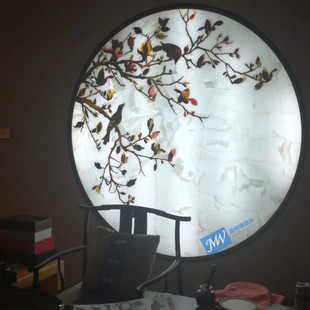 Home background wall LED light guide panel showcase acrylic led light guide panel customized large size non-standard light guide panel
