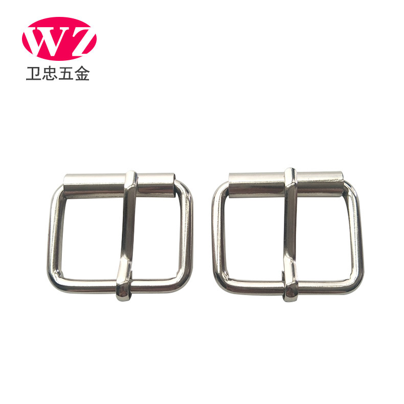 厂家直销 304不锈钢箱包扣口字形带针头五金配件 金属圈饰品拎环