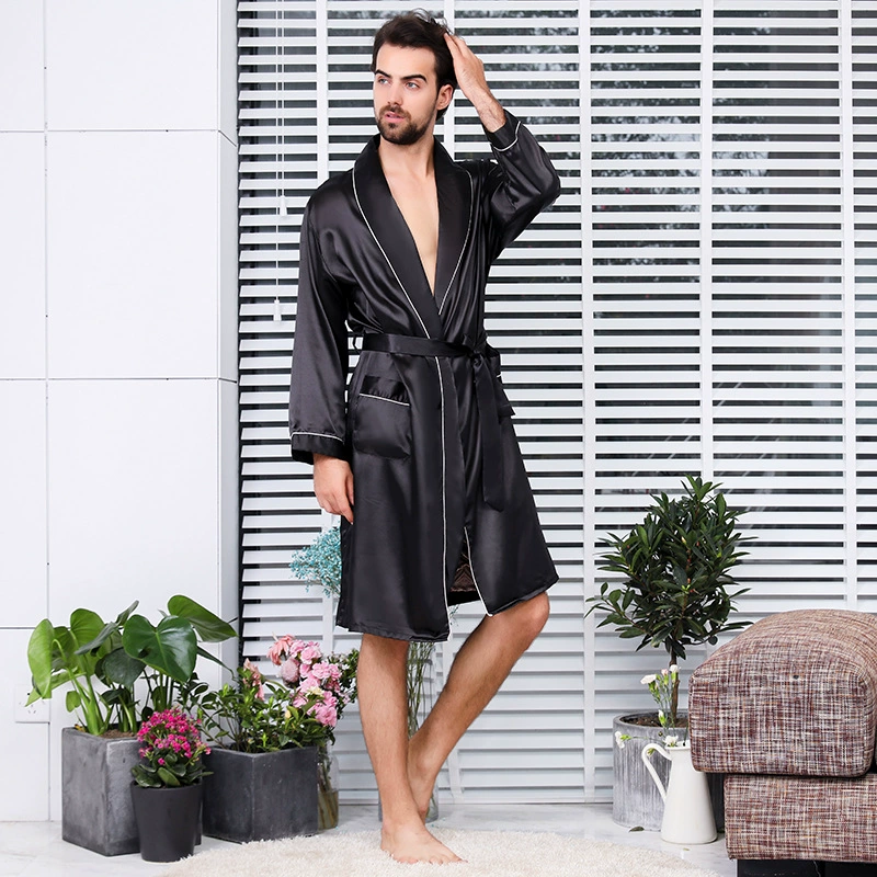 (Cross-border trading), summer bathrobe, shorts, thin set, silk pijama, plus size