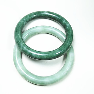Manufacturer's Supply Round Bar Guizhou Jade Bracelet Exhibition Gift Waxy Guizhou Jade Bracelet