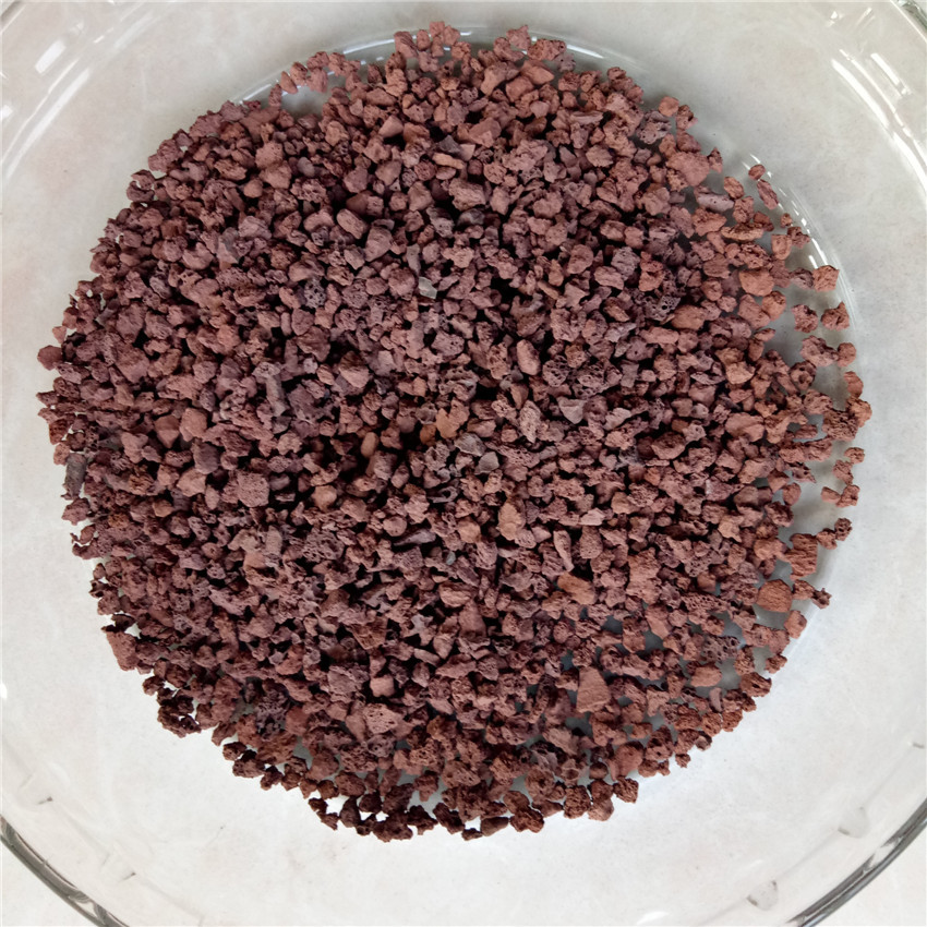 供应 火山石滤料 鱼缸造景用各种彩石 品质保证