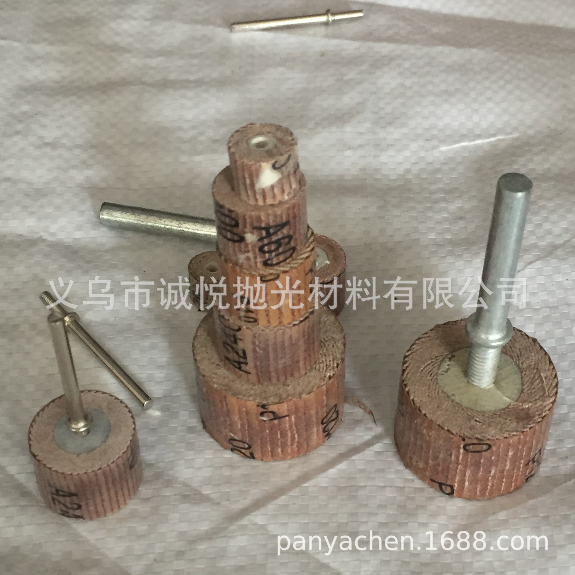 活柄砂布磨头 百叶轮  活柄百叶轮 抛光 打磨头