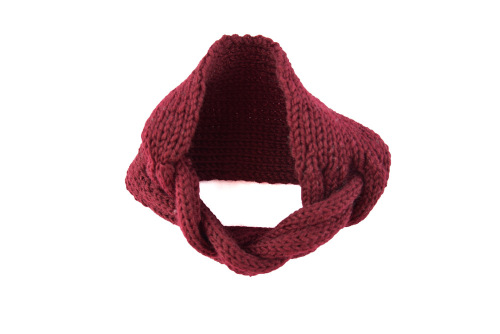 European and American knitted wool headband cross ear protection headband hand-knitted headband flat fashion warm autumn and winter hair accessories