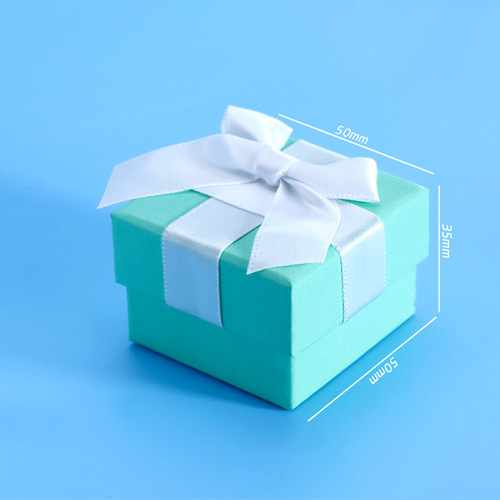 Qiaolanxuan Factory Direct Sales Can Heaven and Earth Cover Box Ring Earrings Pendant Necklace Jewelry Box Wholesale