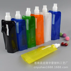 折叠水袋;其他塑料薄膜;塑料自立袋