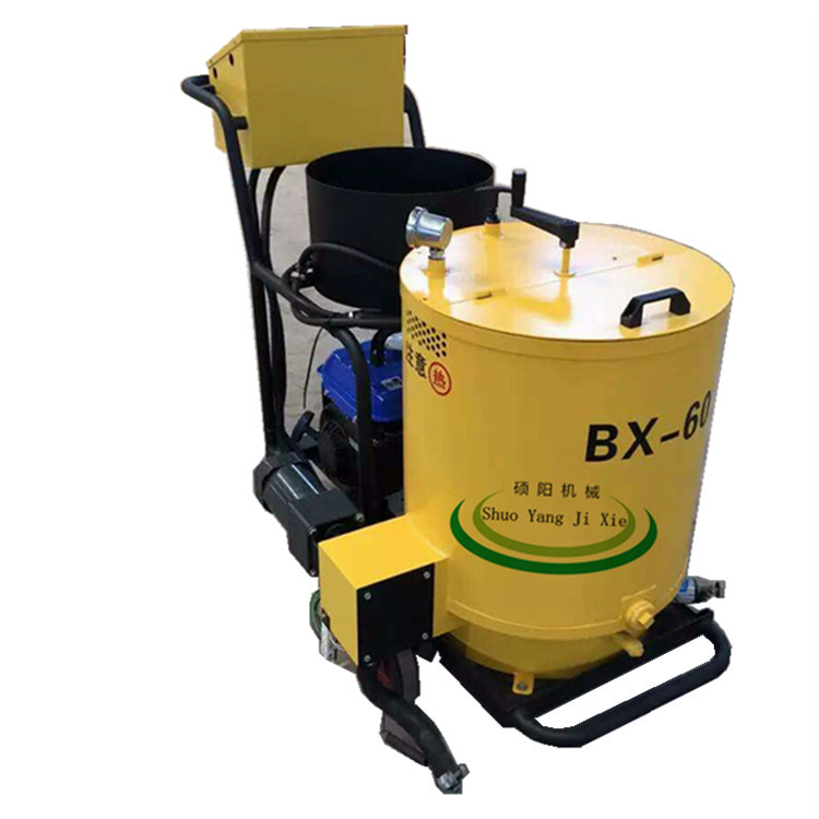 厂家直销生产手推式沥青灌缝机 燃气加热修补灌缝机 沥青路面灌缝