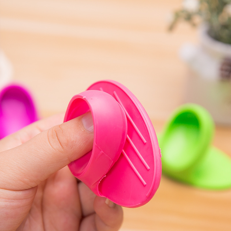 Dedo de La Manga mini clip de mano aislado multifuncional anti-scald pot clip guantes de silicona microondas horno clip protector