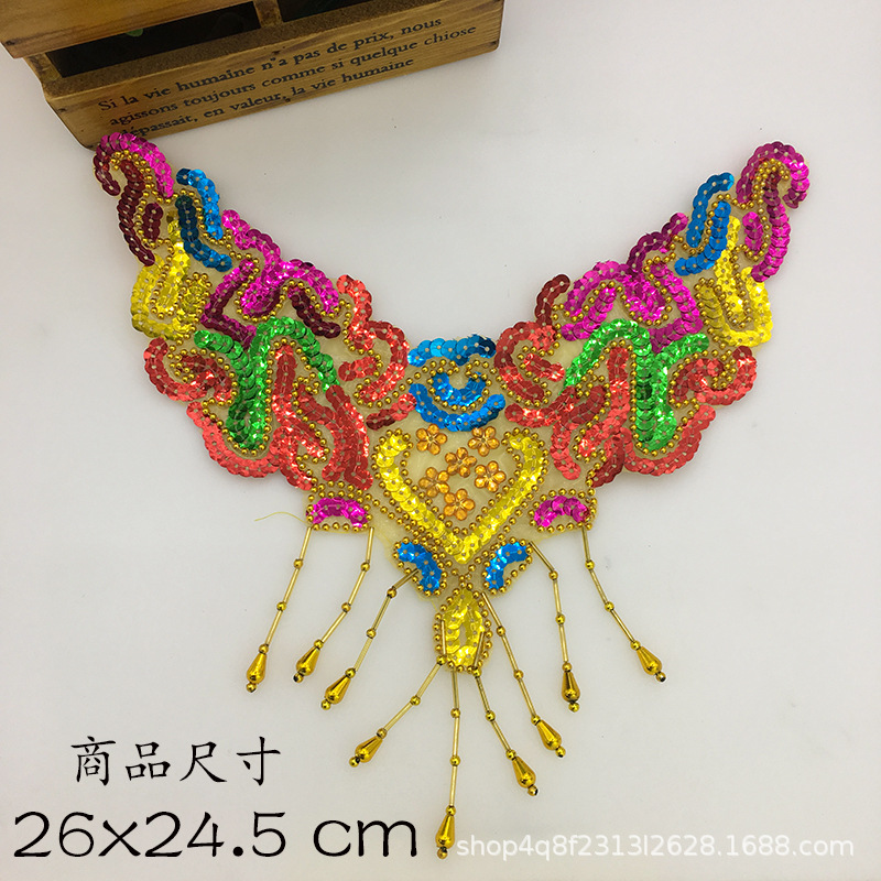 服装辅料装饰 亮片珠花胸花cosplay动漫广场民族配饰亮片花朵332