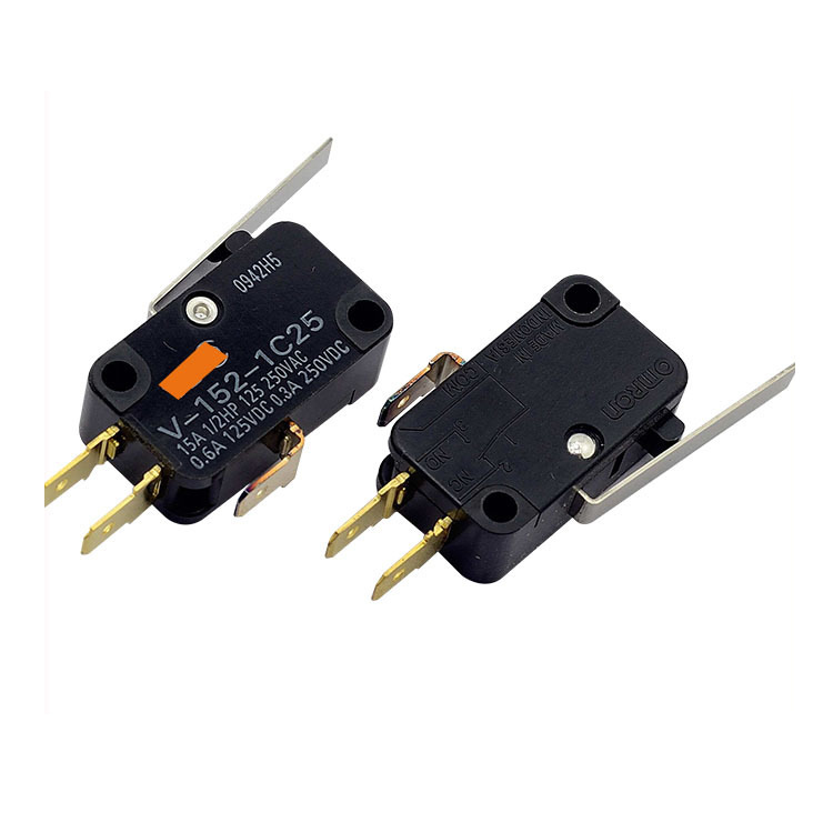 原装欧姆龙微动开关 V-152-1C25行程开关现货批发供应