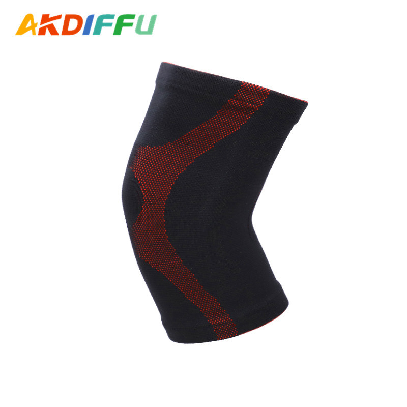 Unisex corto punto compresión kneepad deportes kneepad apoyo protección caliente rodilla escalada pie cesta fila neto