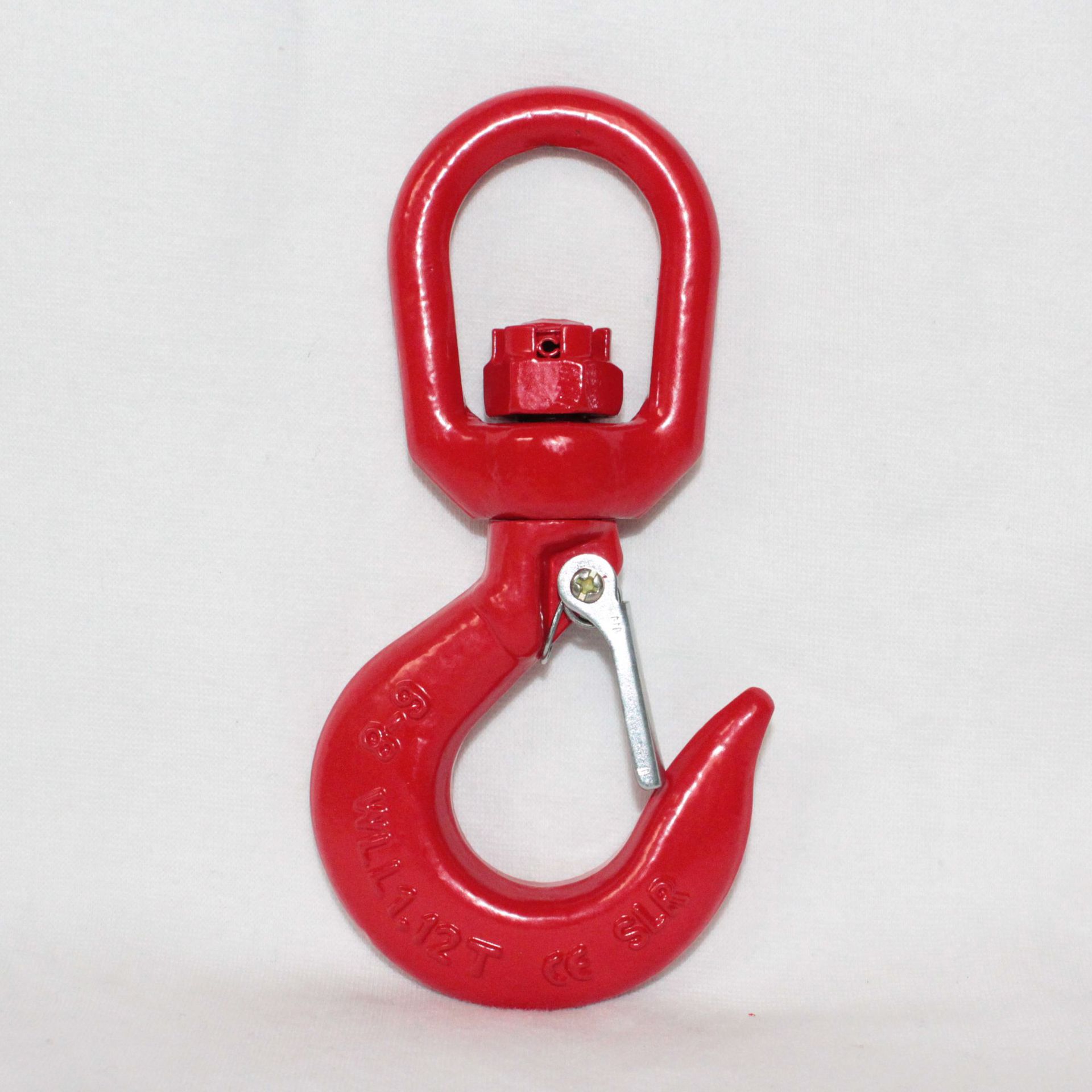 美式旋转货钩万向旋转钩锻造钩起重配件吊索具眼型