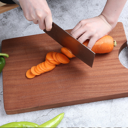 Whole wood ebony cutting board, no cracking, no mold, cutting board, solid wood household chopping board, chopping board, wholesale one-piece drop shipping