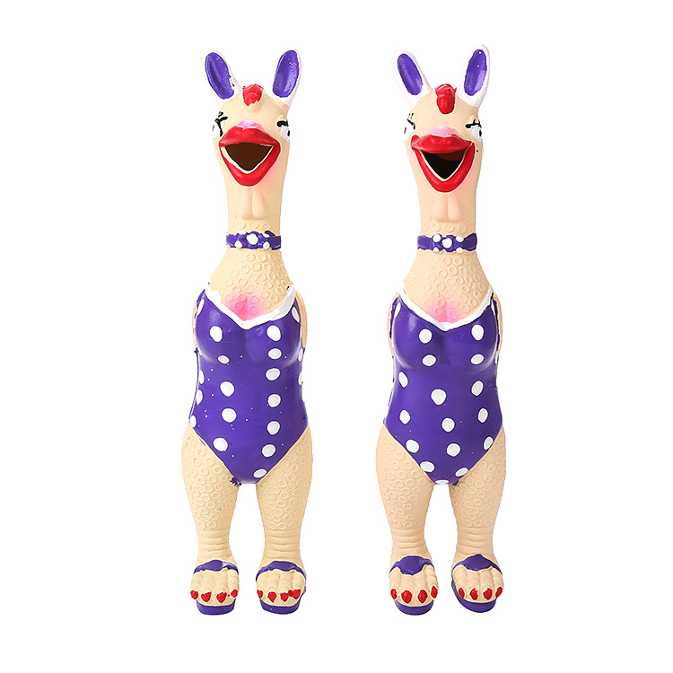 宠物用品玩具批发搞怪动物造型狗狗发声乳胶卡通玩具耐咬磨牙现货