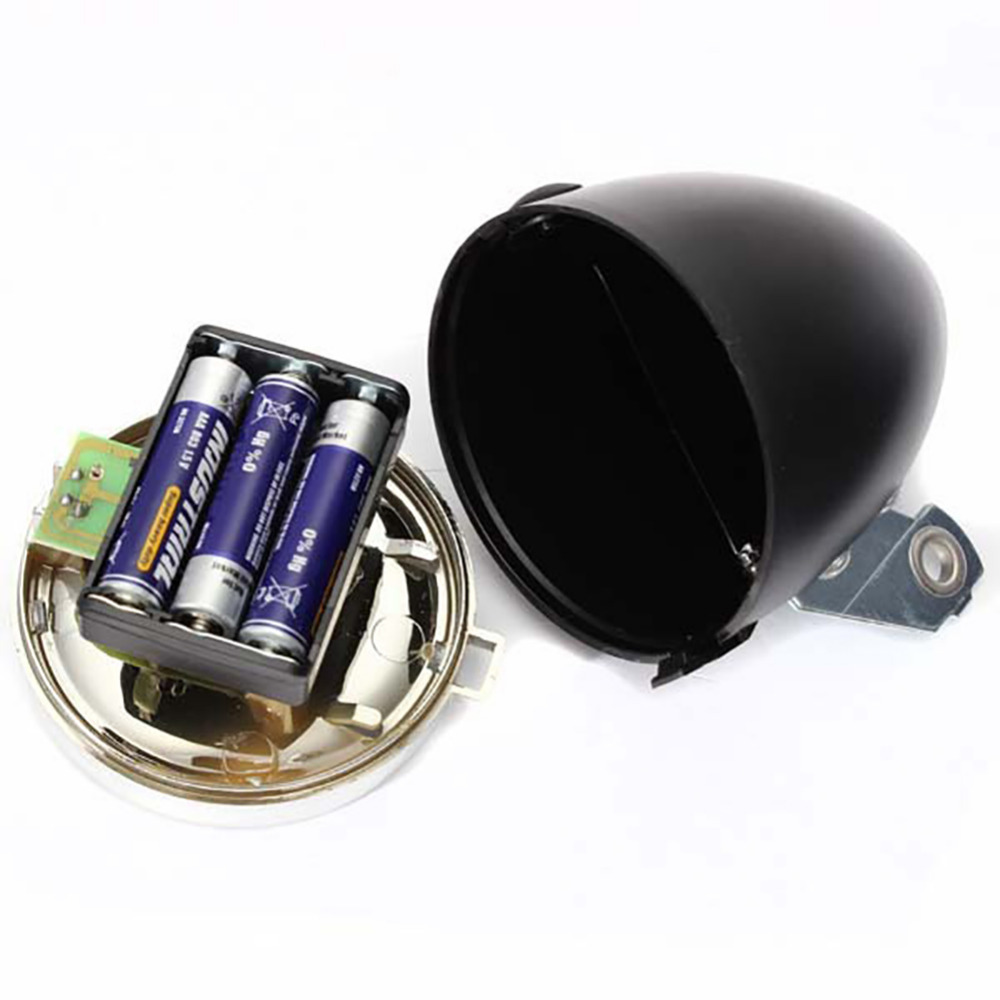 Luz de la bicicleta Noche Riding luz advertencia 3led retro sola lámpara ciclismo equipo bicicleta faro