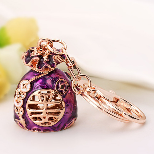 Fashionable small gifts, Chinese style new auspicious lucky bags, keychains, bag charms, pendants, lucky bags wholesale